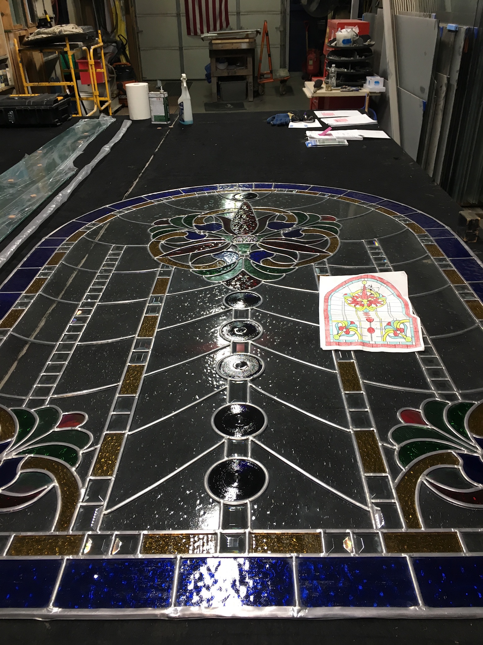 In-House Custom Stained Glass